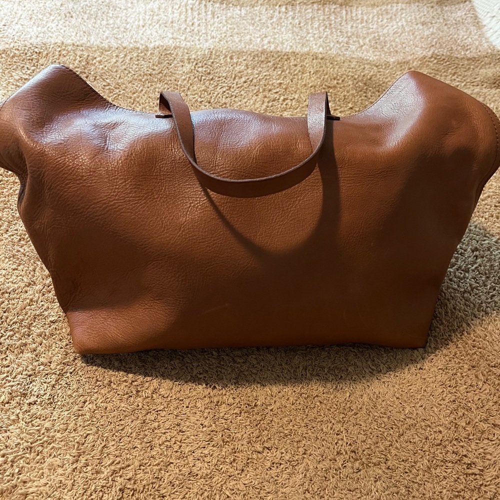 Madewell transport tote bag